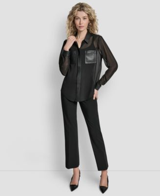 Petite Long-Sleeve Top