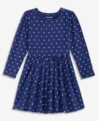 Epic Threads - Girls Toddler 2T-4T Long-Sleeve Dot-Print Dress