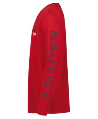 Boys' 2T-7 USA J-Class Printed Long Sleeve T-Shirt