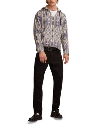 Men's Long Sleeves Woven Jacquard Baja
