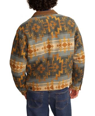 Men's Jacquard Blanket Jacket