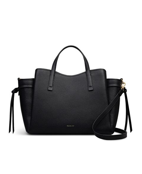 Женская сумка Radley London Blake Gardens Large Ziptop Grab, цвет: Чёрный