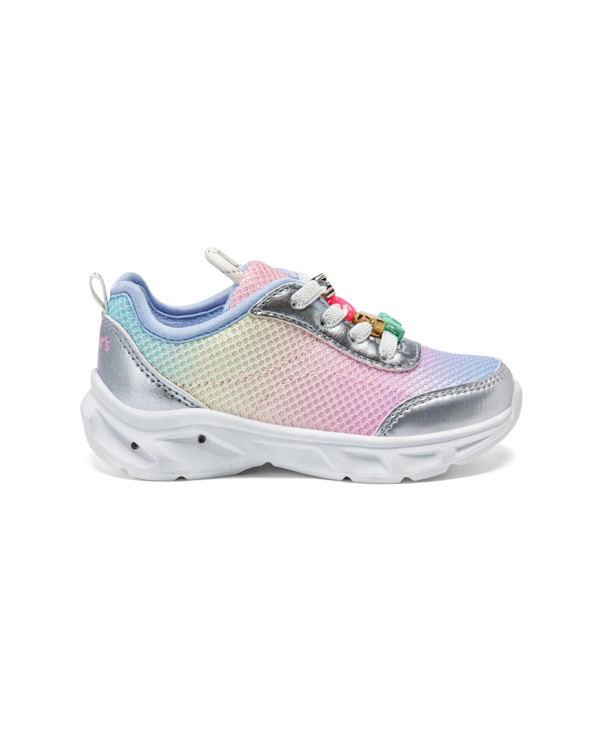 Carter's Girls Charmed Round Toe Sneakers In Multi