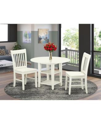 Dining Room Set Linen White
