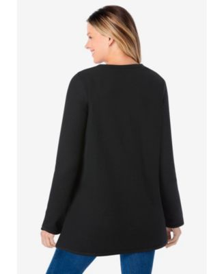 Women's Within Ultra Soft Waffle Thermal Sweatshirt