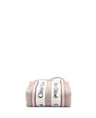 Mini Woody Convertible Tote Canvas with Leather