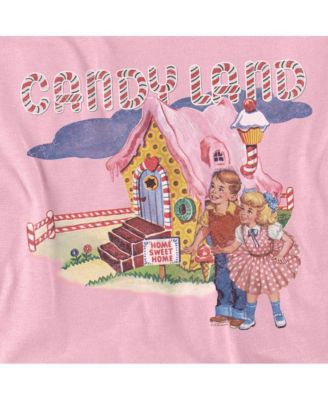 Big & Tall Candy Land Cotton Candy Land T Shirt