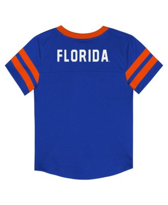 Big Boys and Girls 2-Piece Royal Florida Gators Red Zone V-Neck Top and Pants Set