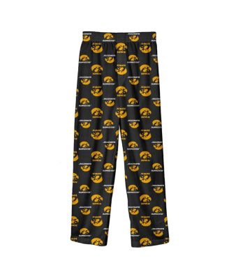 Outerstuff - Big Boys and Girls Black Iowa Hawkeyes Team Pants