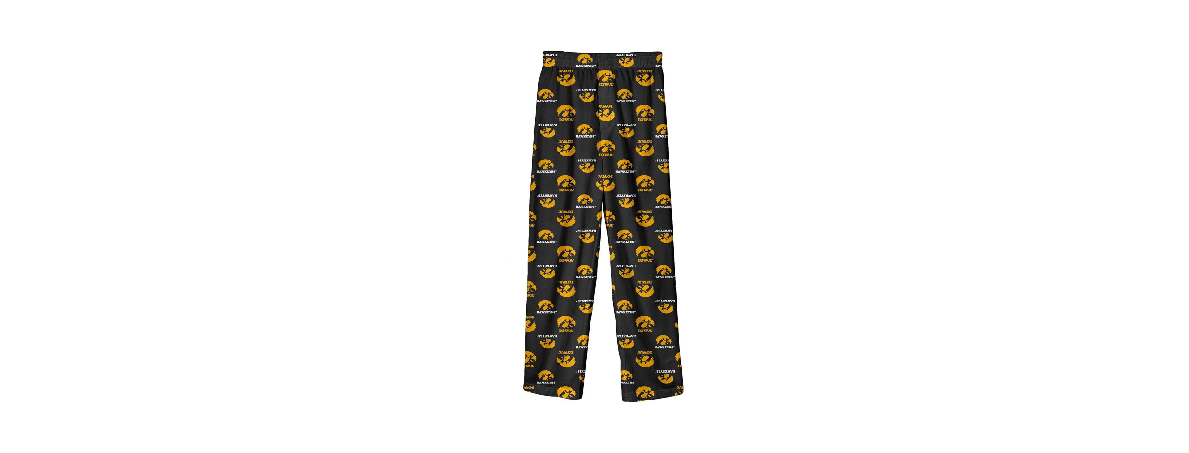 Outerstuff Big Boys and Girls Black Iowa Hawkeyes Team Pants