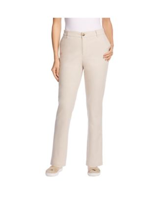 Women's Within Tall Adjustable Waist Straight-Leg Chino Pants