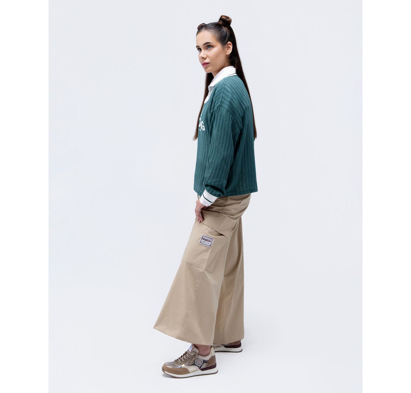 Женские кроссовки XTI Casual Sneakers Refresh Collection, цвет: Бежевый — фото 4
