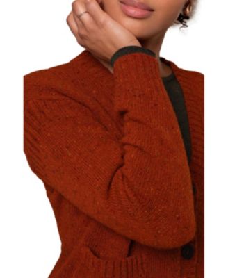 Donegal Boxy V-Neck Cardigan