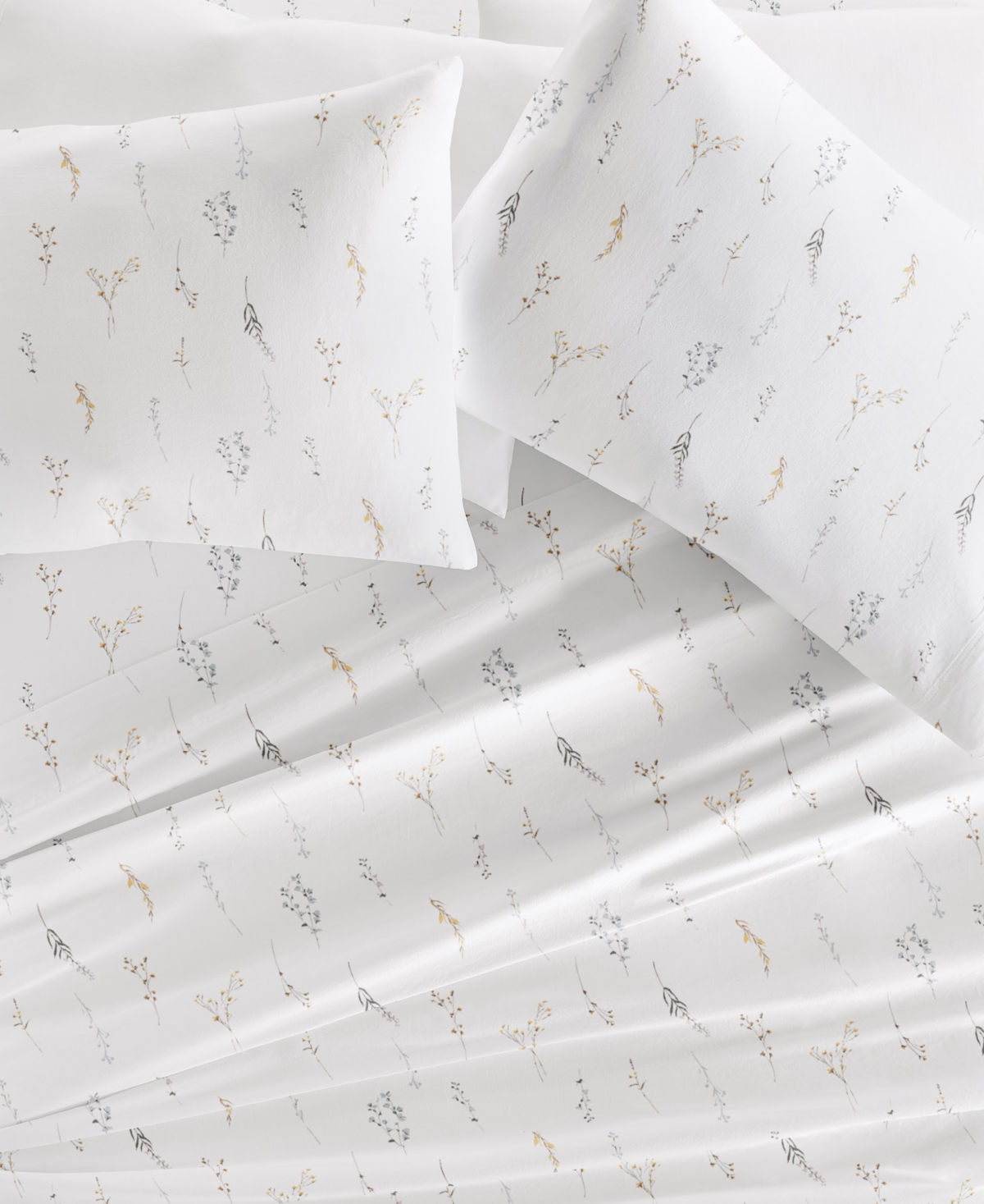 Ienjoy Home Long Staple 300-thread Count Cotton Pattern 4-pc. Sheet Set, Full In White
