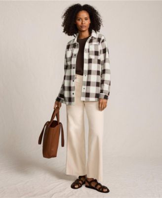 Women's Print Anyweather Fleece Shirt Jacket