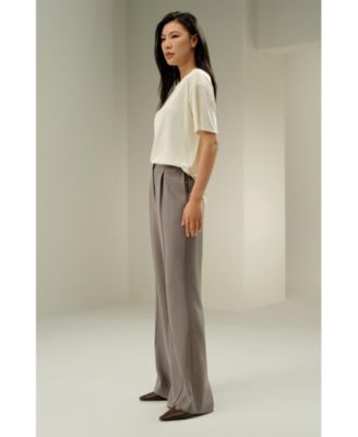 Women's Oversized Silk Jersey Tee