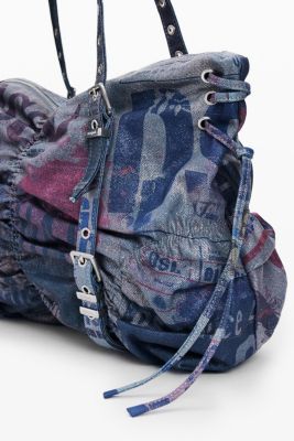 Women's Ruched large bag