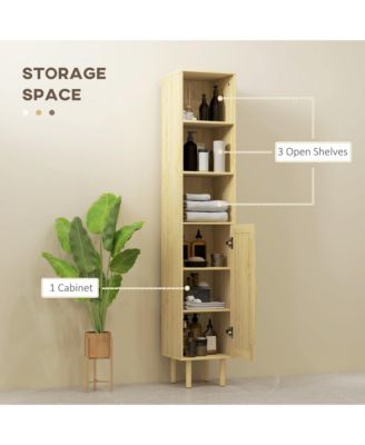 Contemporary Bathroom Cabinet with Storage Shelves for Organization