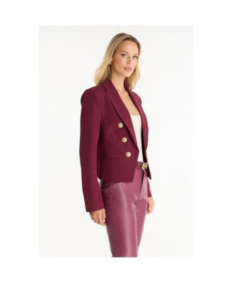 Women's Gabrielle Double Breasted Blazer - Navy