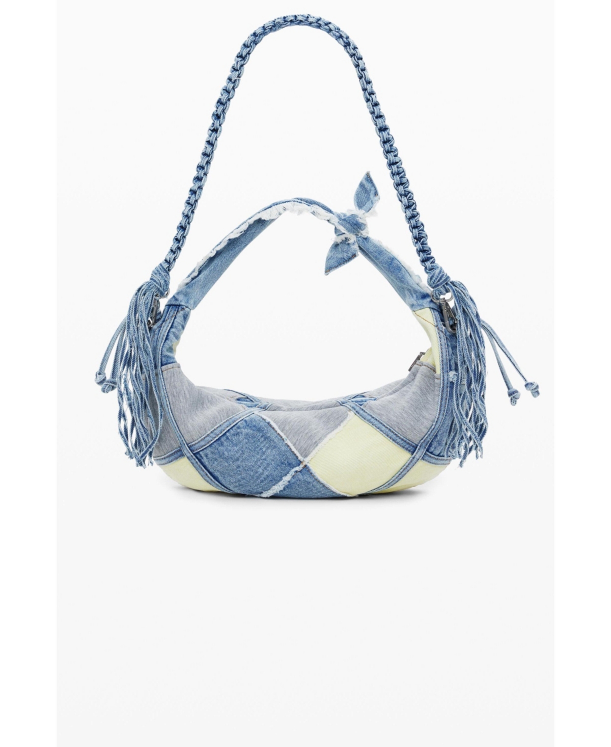 Desigual Women's Medium Patchwork Bag In White
