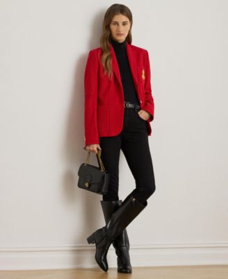 Bullion Jacquard Blazer, P/XS-3X