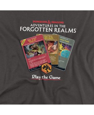 Men's Magic X D & D Adventures in The Forgotten Realms Cards T Shirt