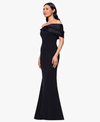 Women's Long Off-the-Shoulder Dress