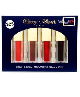 Created For Macy's - 4-Pc. Glossy and Glazed Lip Oil Makeup Set