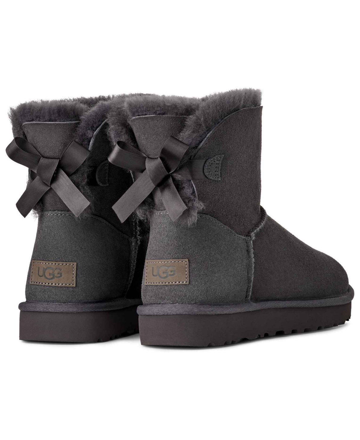 Ugg Women's Mini Bailey Bow Ii Boots In Black