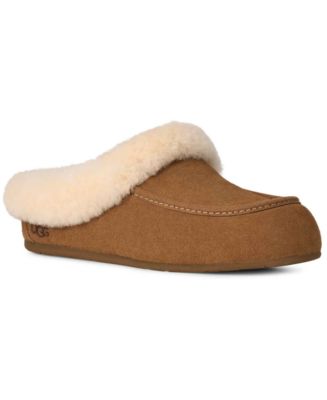 UGG Ansley Women’s Brown Espresso Suede Shearling-Lined Moccasin Slippers NWOB UGG Ansley Espresso Suede Shearling Moccasin Slippers  main image 4