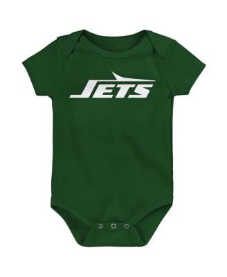 Newborn 3-Piece New York Jets Little Tike Bodysuit Set