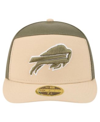 Men's Light Beige/Olive Buffalo Bills Two-Tone Color Pack Split Panel 59FIFTY Fitted Hat
