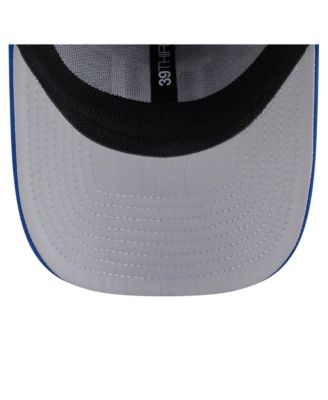 Men's Royal New York Giants Perforated 39THIRTY Flex Hat