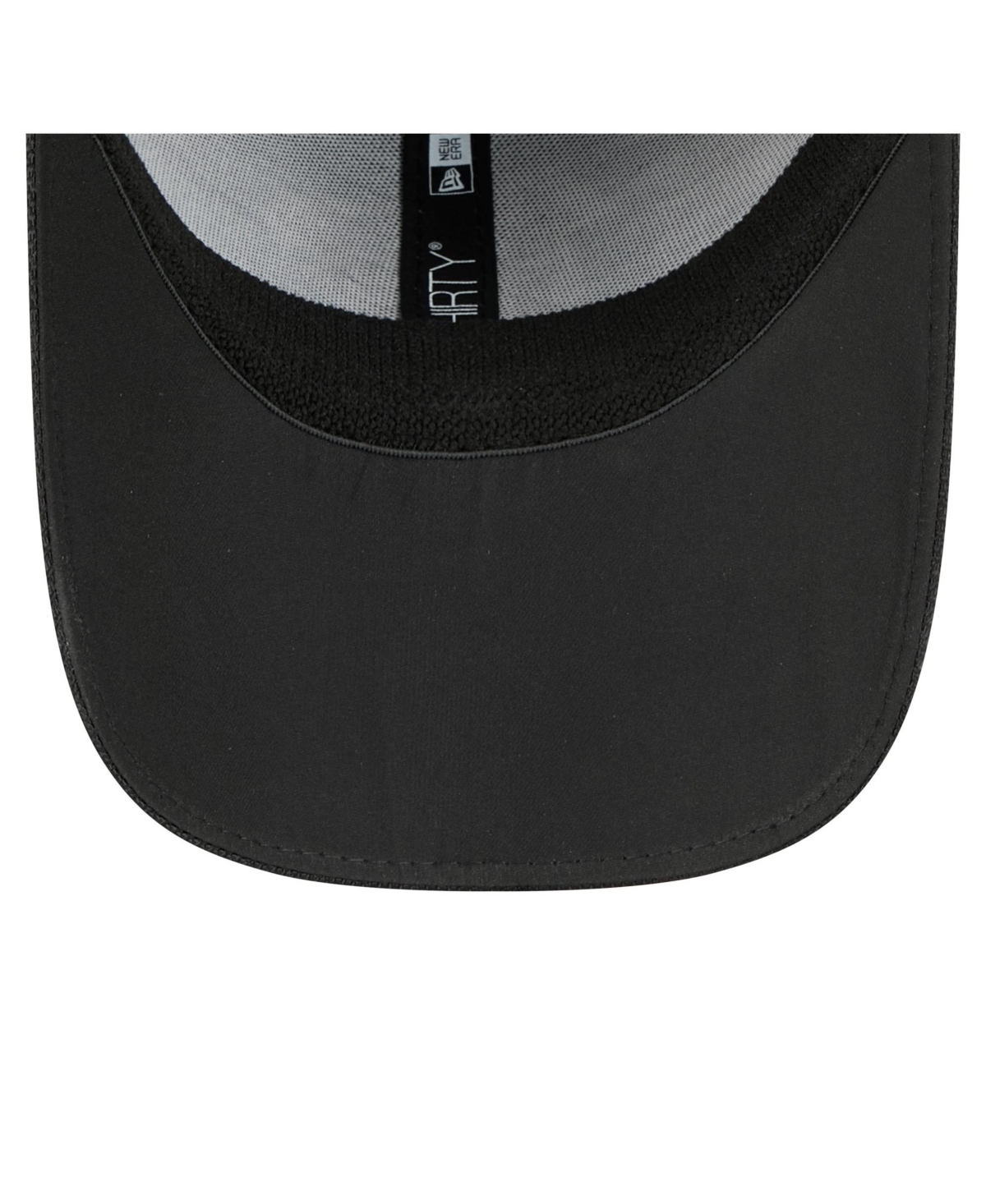 New Era Men's Black Atlanta Falcons Visor Hit 39thirty Flex Hat In Black