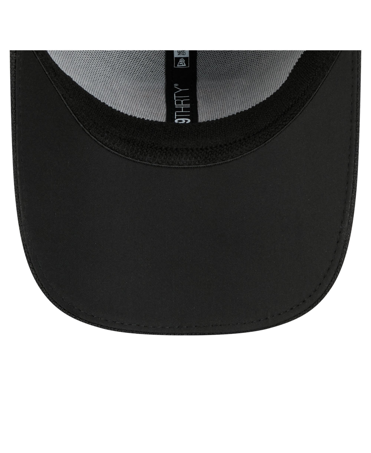 New Era Men's Navy Chicago Bears Visor Hit 39THIRTY Flex Hat