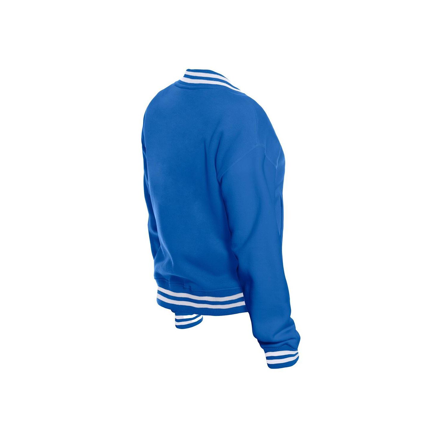 Women's Royal Buffalo Bills Throwback Fleece Full-Snap Jacket