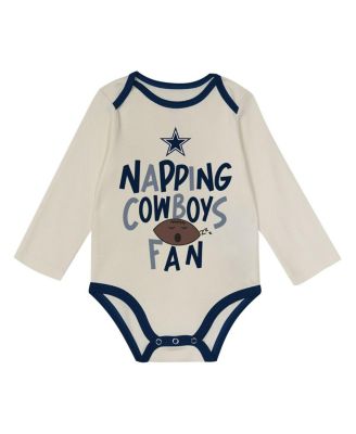 Baby Boys and Girls 3-Piece Dallas Cowboys Little Champ Set