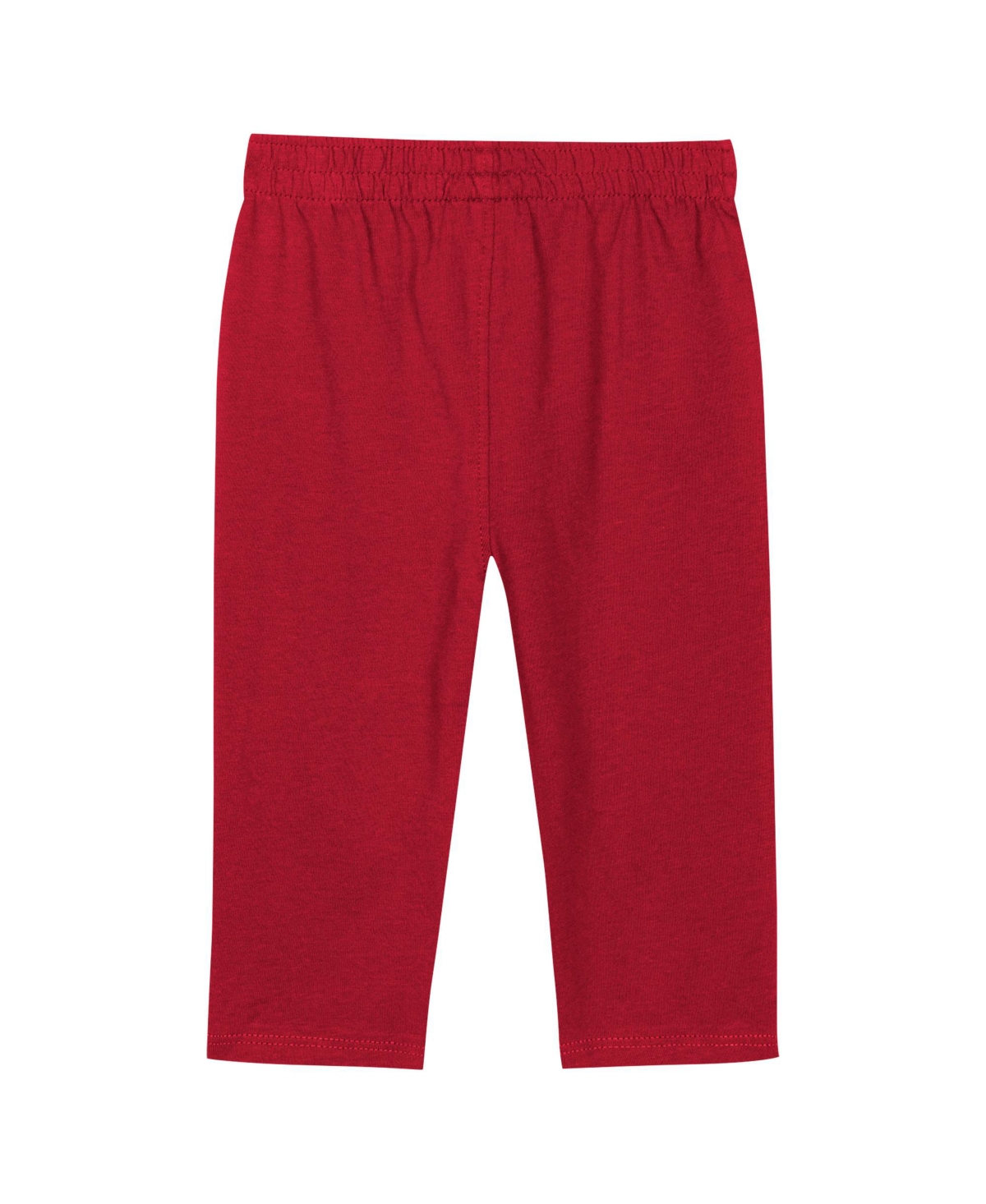 Outerstuff Baby Boys And Girls Alabama Crimson Tide Double Up Long Sleeve Bodysuit Pant Set In Red