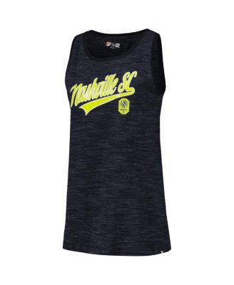 5th Ocean by Women's Navy Nashville SC Athletic Cross Back Tank Top