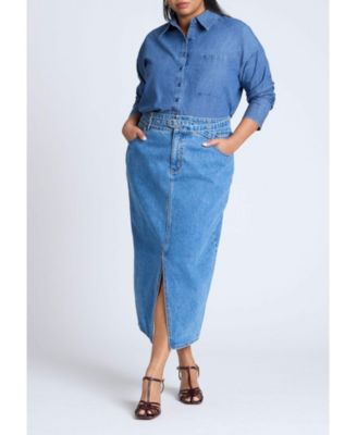 Women's Elements Oversized Chambray Top
