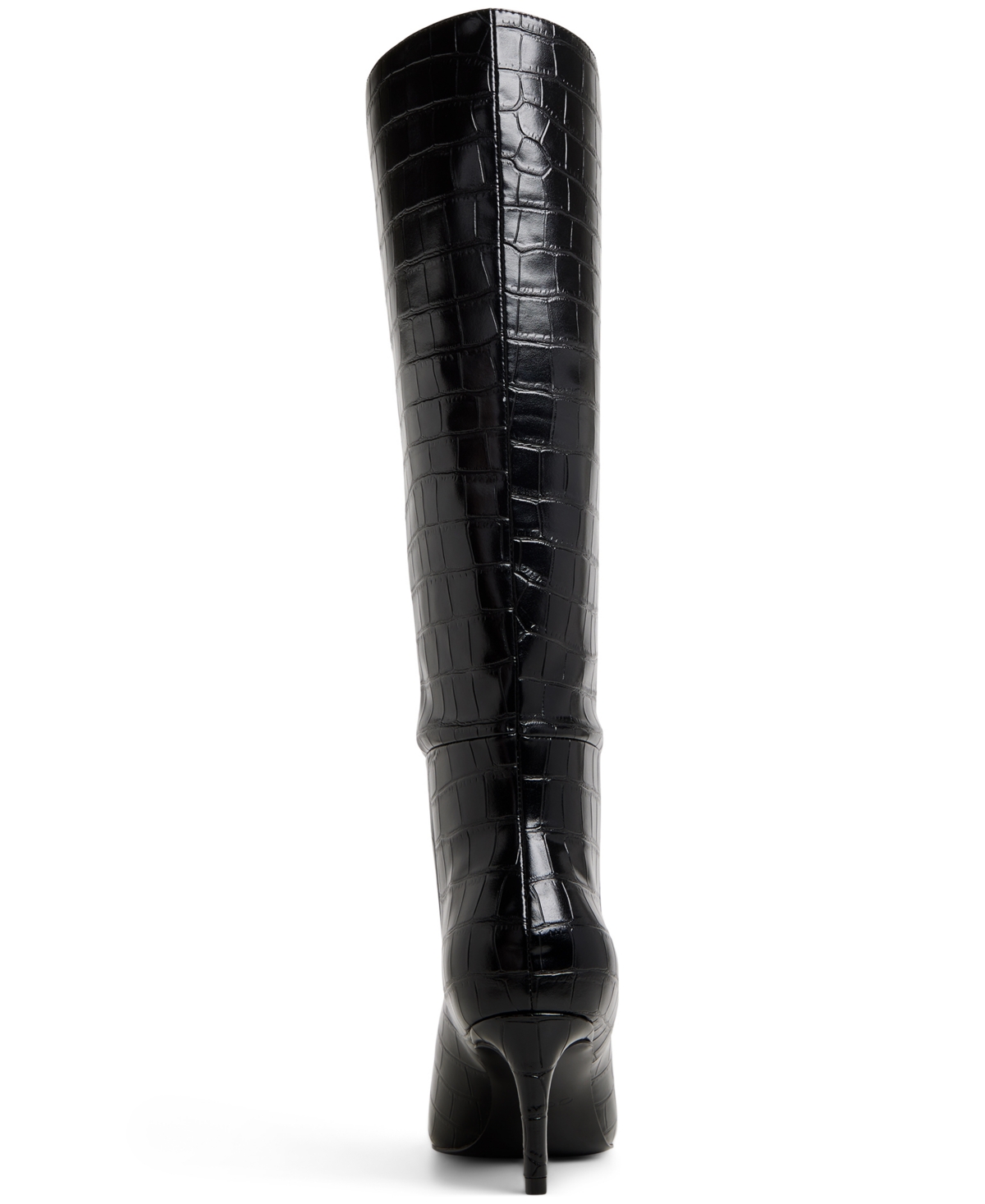 Aldo Heathher Pointed Toe Knee High Boot In Black