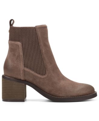 Women's Yosline Side Zip Block Heel Booties