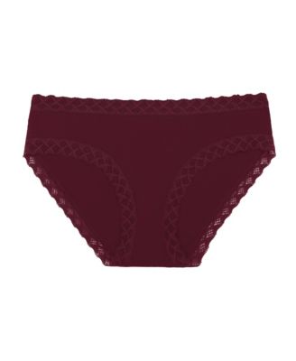 Women's Bliss Lace-Trim Cotton Brief Underwear 156058