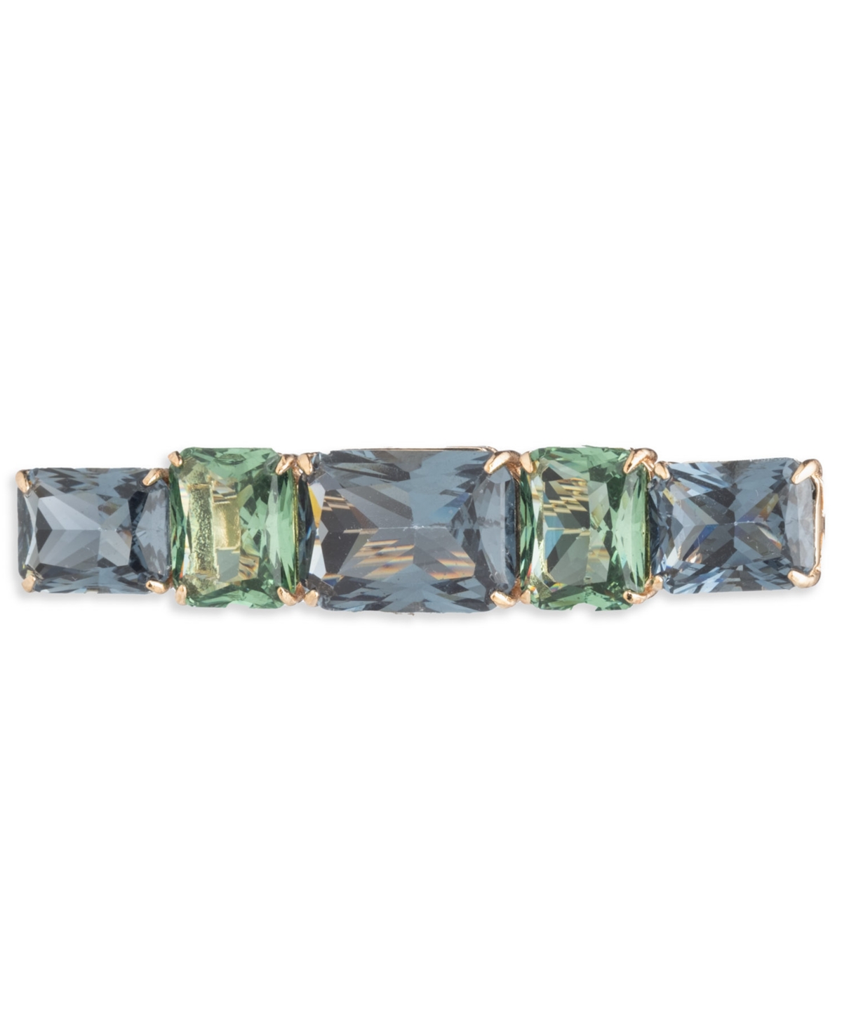 Ralph Lauren Epoxy Multi-stone Gold-tone Pin In Multi