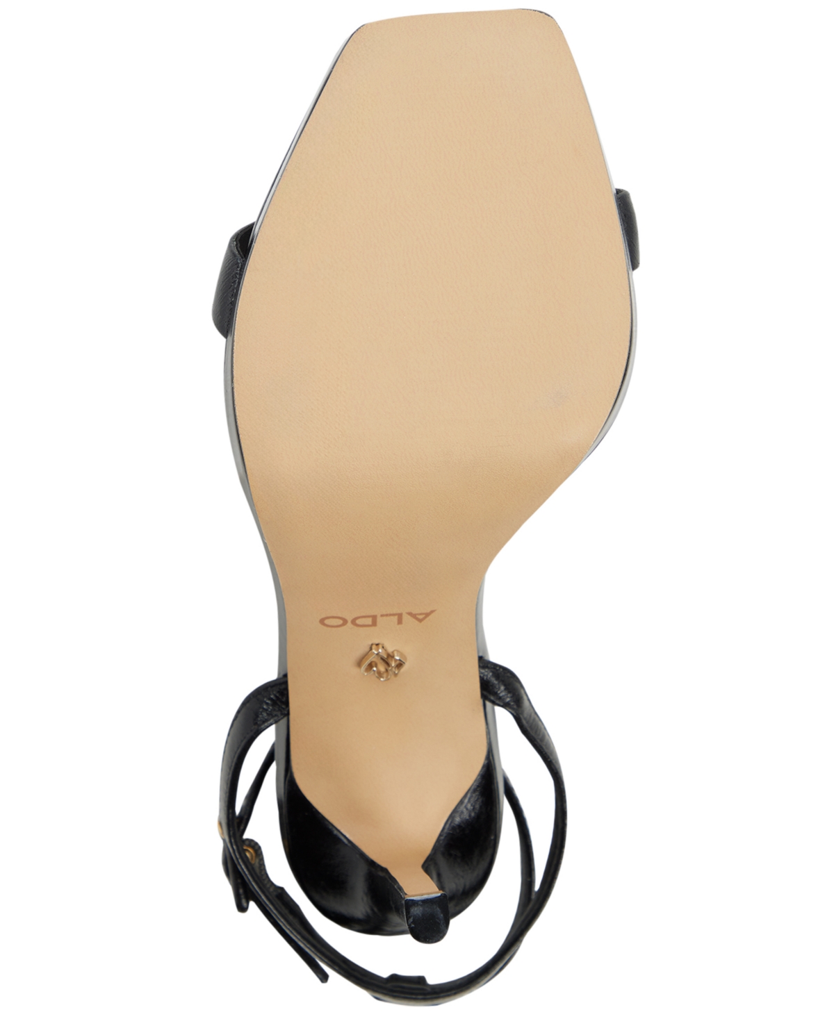 Aldo Women's Kaathy Two-piece Square Toe Dress Sandals In Black