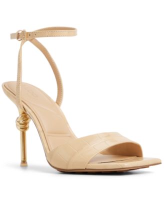 Women's Harmonious Two-Piece Square Toe Dress Sandals