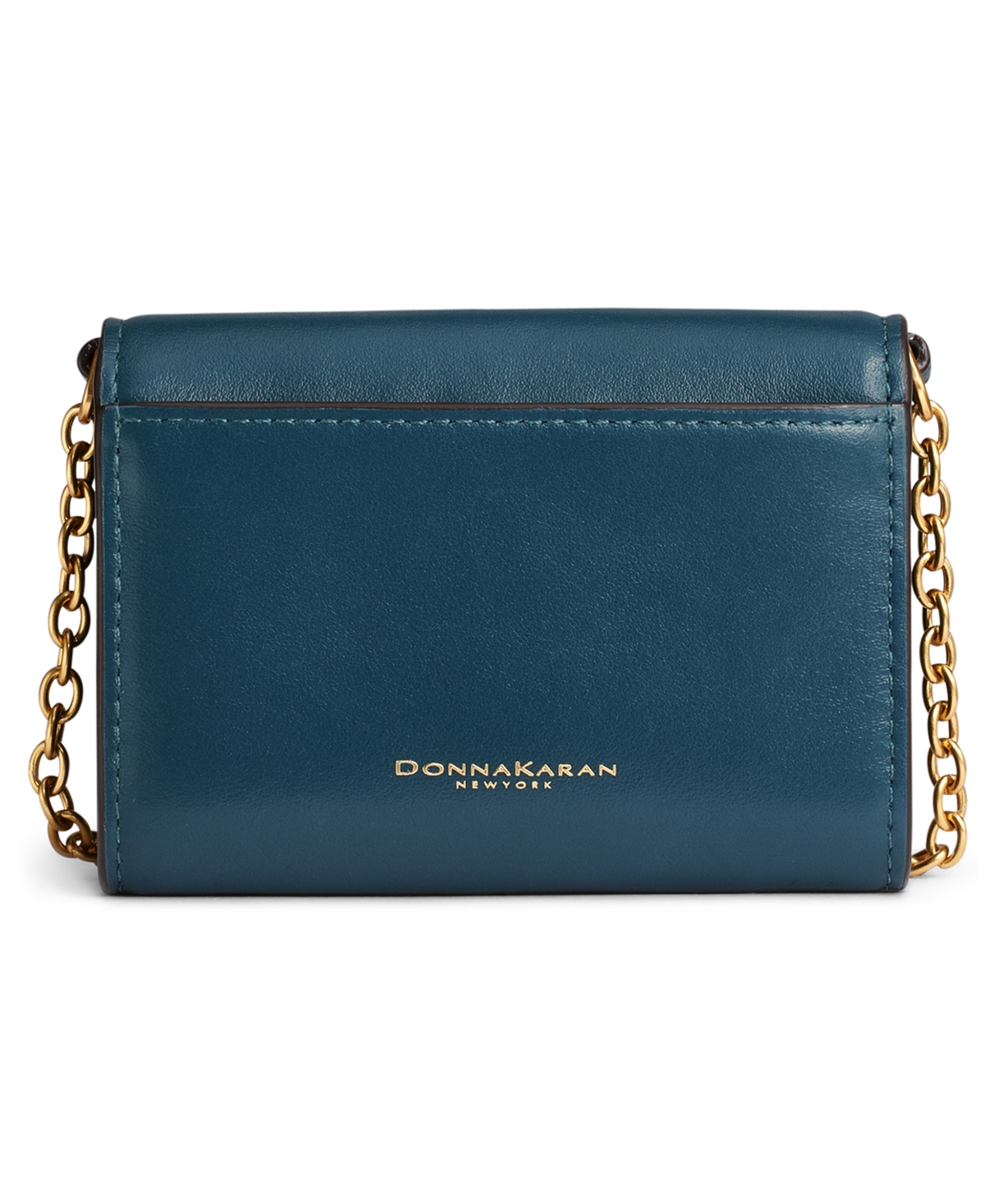 Donna Karan Women's Malverne String Wallet In Brown
