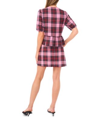 Women's A-line Side Zipper Mini Skirt