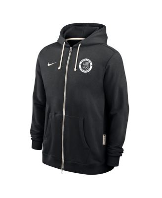 Men's Black Team USA Standard Issue Dri-FIT Full-Zip Hoodie