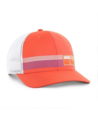Men's Orange Clemson Tigers Rangefinder Brrr Trucker Adjustable Hat